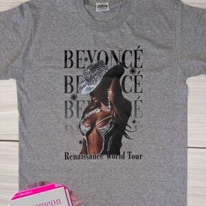 Renaissance tour t-shirt rhinestone